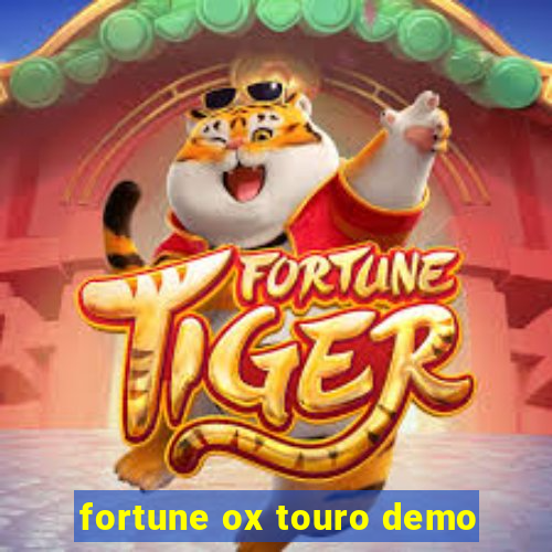 fortune ox touro demo